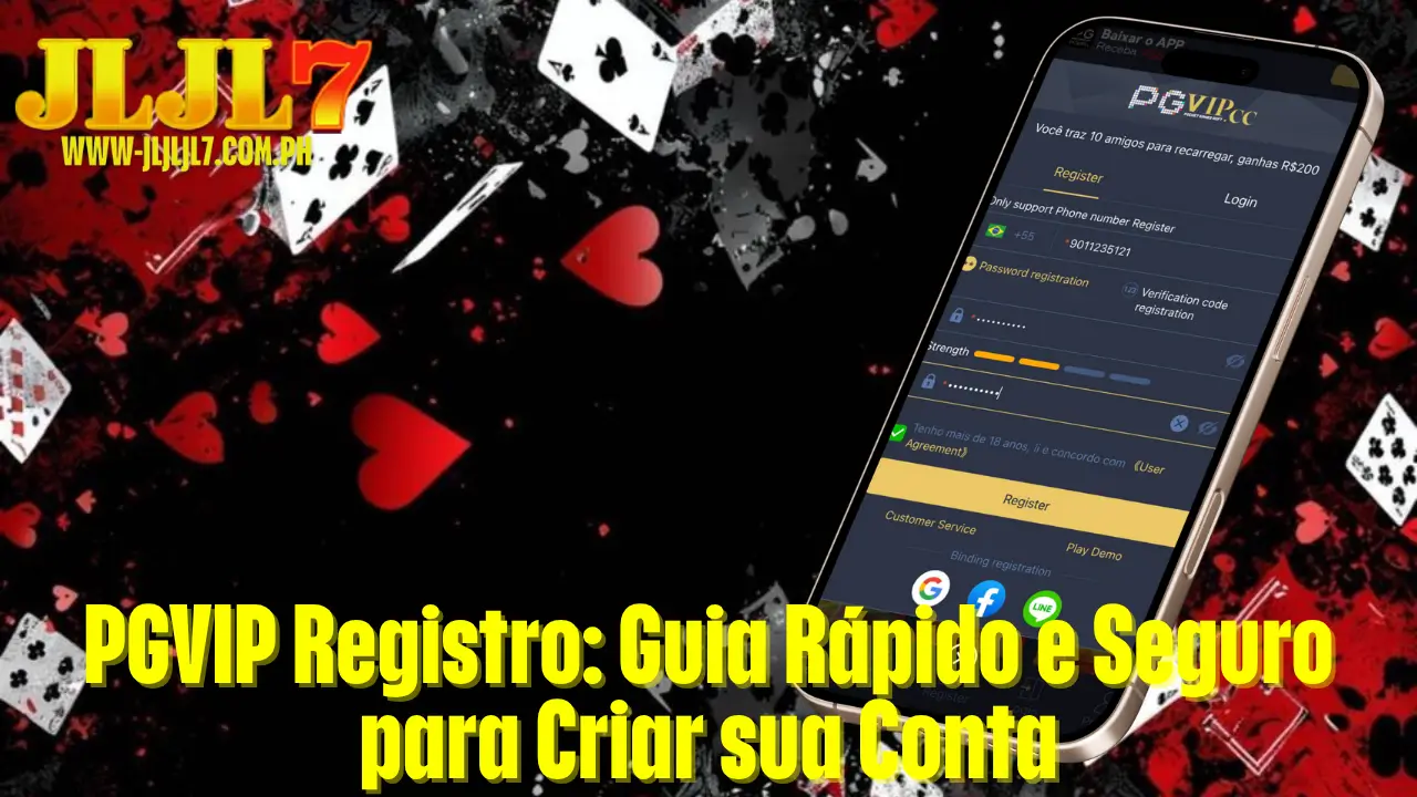 PGVIP Registro_ Guia Rápido e Seguro para Criar sua Conta